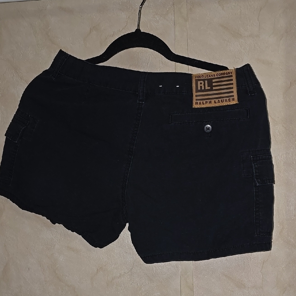 Ralph Lauren Black Cargo Shorts